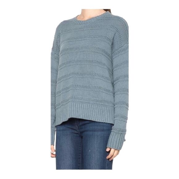 Cupcakes and Cashmere High Low Knit Blue Lagoon Sweater XL - Picture 1 of 10